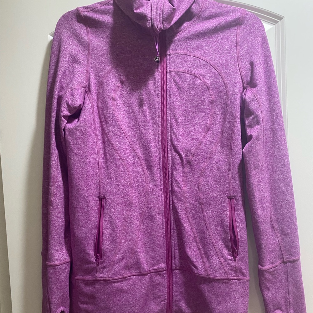 Lululemon fantastic great purple color zip up